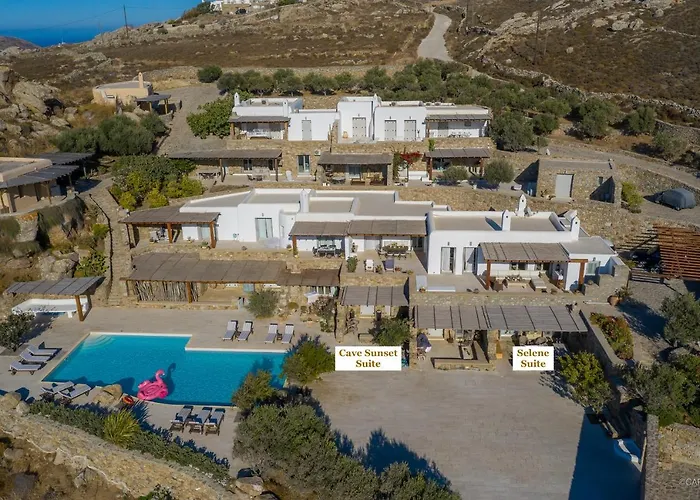 Cave Suite By Llb Villas - Sea & Sunset View Plintri