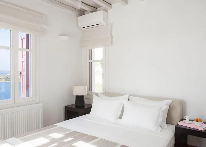 Excellent Mykonos Villa Villa Psarrou Epsilon 4 Bedrooms Stunning Sea View