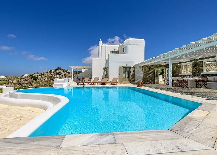 Pet friendly 9 Muses Villas Mykonos Ornos 