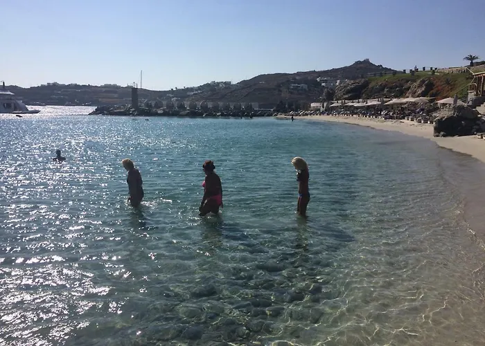 Beachfront Mykonos Guest House Ornos 
